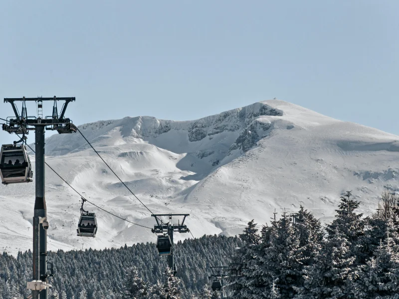 1 Meter of Snow A Scenic Cable Car Journey to Uludag's Summit