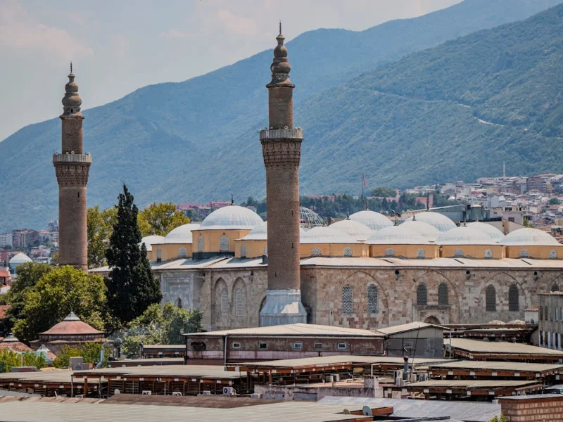 Visit Grand Mosque in Bursa (Ulu Camii)