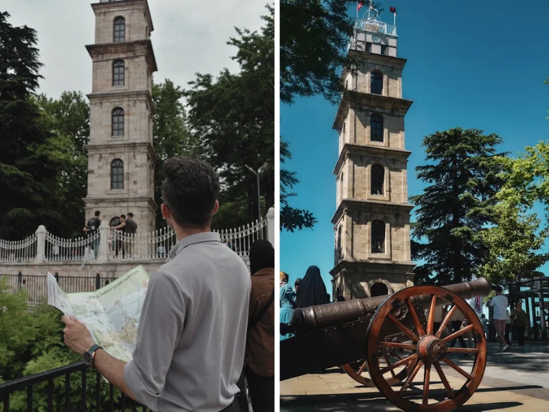 Get a View of the City from the Bursa Clock Tower