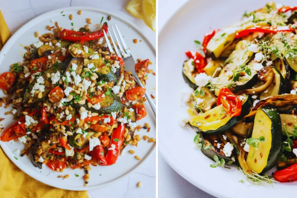 Albanian Roasted Vegetables with Feta (Tavë me Presh)